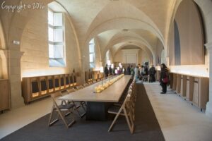 Agencement site touristique - Abbaye de Fontevraud